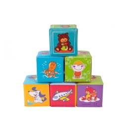 Мягкие кубики CANPOL 817- 6 шт.