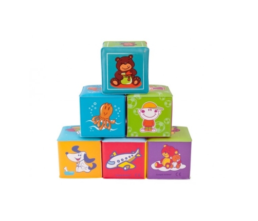 Мягкие кубики CANPOL 817- 6 шт.