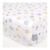 Bērnu palags ar gumiju JERSĪ 120 x 60 cm CEBA BABY YELLOW STARS 823