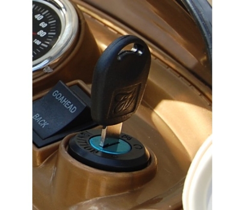 Elektromobilis ar pulti ROADSTER SMILE HL938 brown-izpārdošana