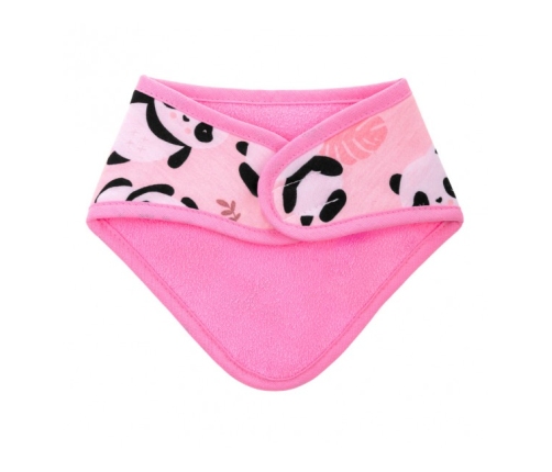 Bērnu priekšautiņš-lakatiņš AKUKU PANDA PINK A1511