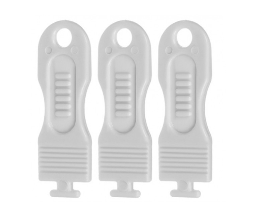 Aizsargkorķi el. rozetēm 15 gab. WHITE 19223