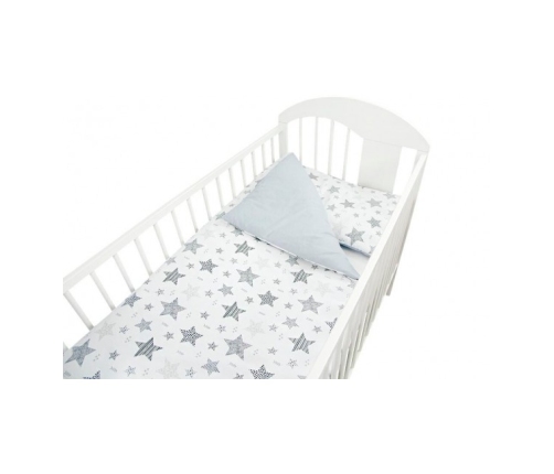 Детское Одеяло и подушка ANKRAS NEW STARS grey K-2P120 (120x90)