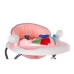 Ходунки с функцией качалки SUN BABY AUTO pink/grey B01.022.1.1