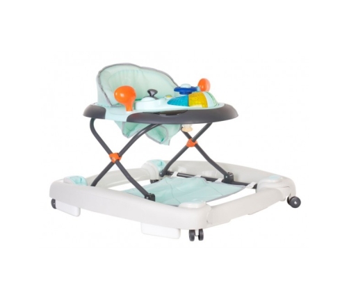 Staigulis ar šūpošanas funkciju SUN BABY AUTO blue/grey B01.022.1.2