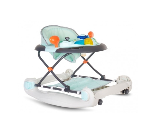 Staigulis ar šūpošanas funkciju SUN BABY AUTO blue/grey B01.022.1.2