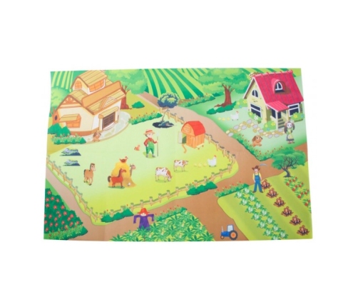 Aktivitātes paklājs 120x80 cm SunBaby RANCHO B05.053.1.1