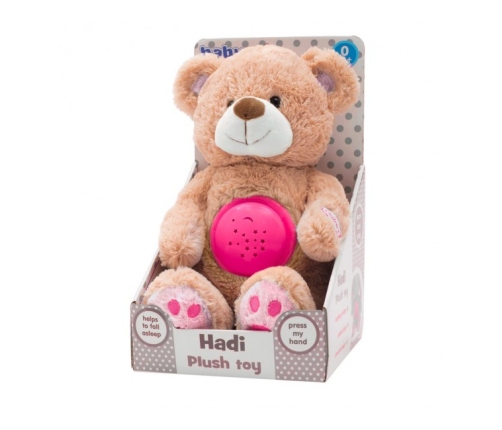 Проектор музыкальный BEAR HADI pink BabyMix 37214