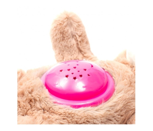 Projektors ar mūziku BEAR HADI pink BabyMix  37214
