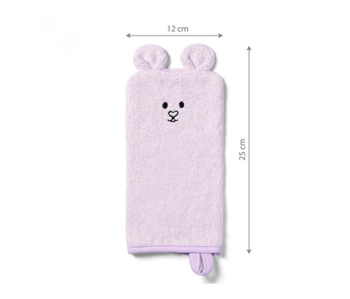 Бамбуковая мочалка BabyOno BAMBOO violet 787/01