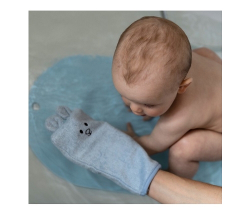 Бамбуковая мочалка BabyOno BAMBOO violet 787/01