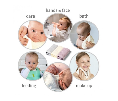 Bambusa dvielīšu komplekts 3 gab. Babyono 786