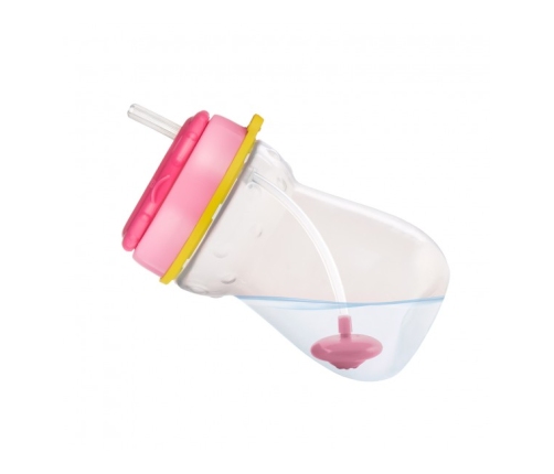 Sporta pudele ar svērteni un salmiņu Canpol babies 56/521