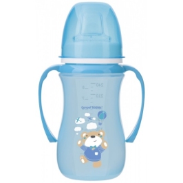 Mācību krūze 240 ml Canpol EASY START 38/208 blue