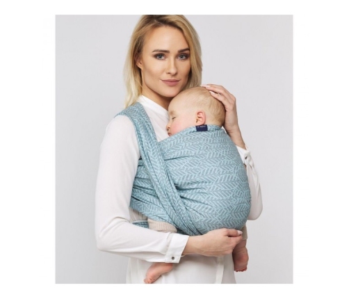 Платок-слинг BE CLOSE beige leaves CH-032