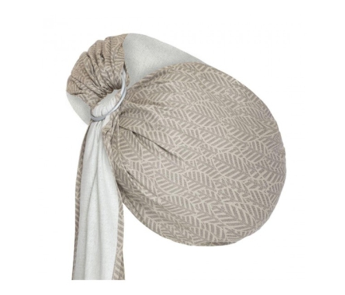 Платок-слинг HUG ME Zaffiro graphite leaves CHK-034