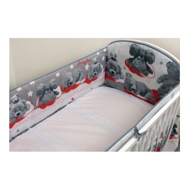 Apmale 360 cm FUNNY BEAR grey, Ankras