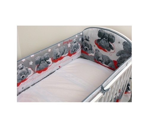 Apmale 360 cm FUNNY BEAR grey, Ankras