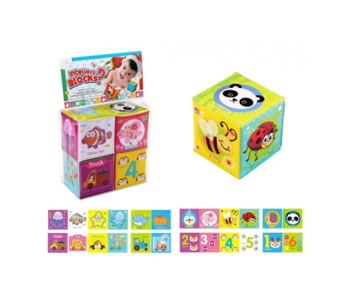 Mīkstie klucīši 4 gab. G5682