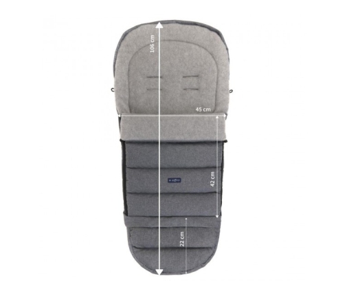 Bērnu ratu guļammaiss Womar iGROW 2.0 lama blush IGL-003