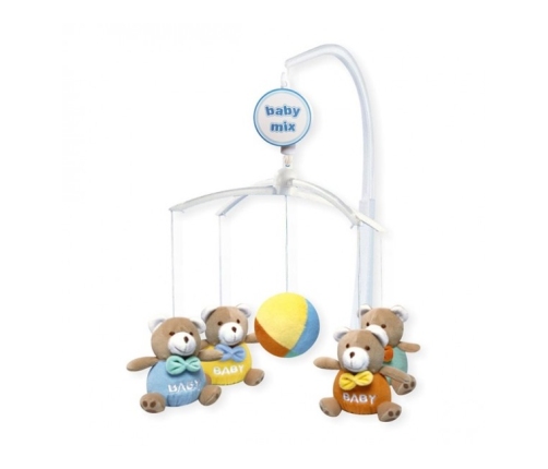 Muzikālais karuselis gultiņai BabyMix BABY BEARS 11895