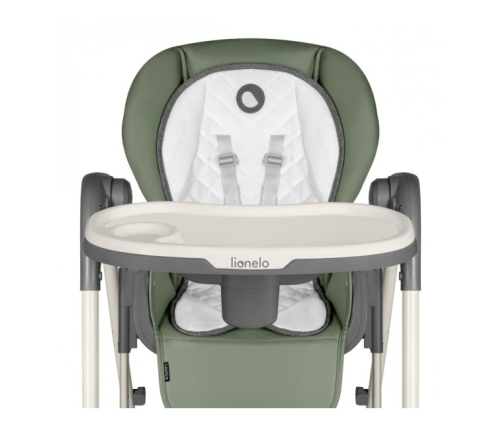 Barošanas Krēsls-šūpoles Lionelo LAURICE green olive