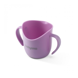 Mācību krūze ergonomiskā FLOW BabyOno 1463/05 violet [A]