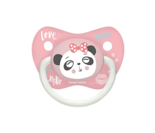Māneklis silikona Simetriskas formas 0-6 mēn. Canpol EXOTIC Panda 34/921