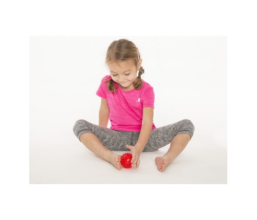 Массажный мячик  ЁЖИК  5,4 cm  Tullo-413 red