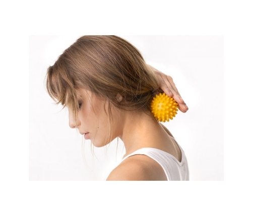 Массажный мячик  ЁЖИК  5,4 cm  Tullo-413 red