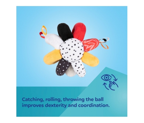 Плюшевый мячик BabiesBoo Canpol 68/089