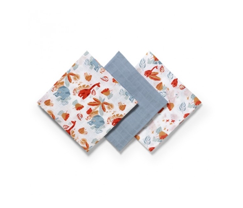 Autiņu komplekts Muslīns 3 gb. BabyOno SUPER SOFT 348/07