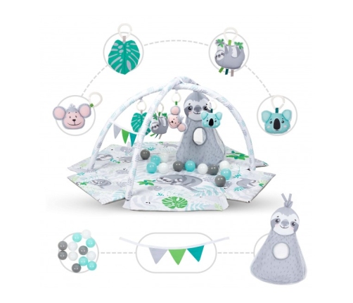 Attīstošais paklājs Kidwell YOGA