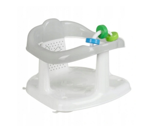 Стульчик для купания Maltex PANDA white-grey 777466