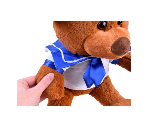 Plīša lācītis JŪRNIERKS 30 cm ZA3428