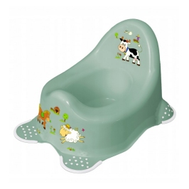 Bērnu podiņš FUNNY FARM nordic green Keeper