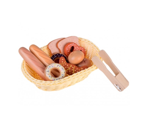 Хлебница с деревянными продуктами ZA4134