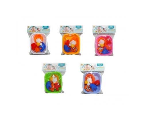 Морские животные-пищалки в ванночке Q4422