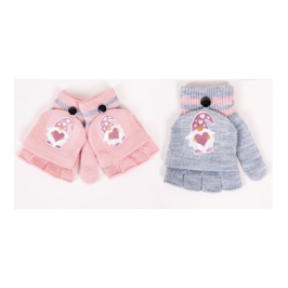 Cimdiņi 5P ar "kapucīti" R-127A GIRL 16 cm