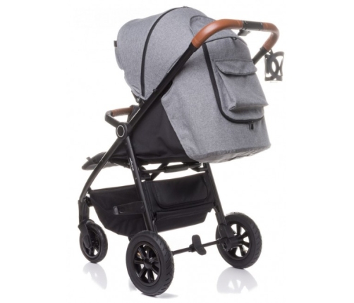 Pastaigu Ratiņi 4baby STINGER AIR light grey