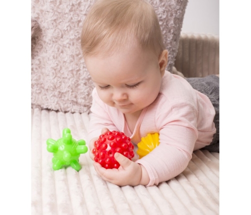 Набор массажно-сенсорных  мячиков (3 шт.) Tullo-450