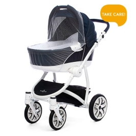 Moskītu tīkls ratiņiem (no īpaši smalka tīkla) BABYONO 072 Moskītu tīkls ratiņiem (no īpaši smalka tīkla) BABYONO 072