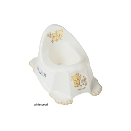 Podiņš anatomiskais BEAR white pearl TegaBaby MS-013