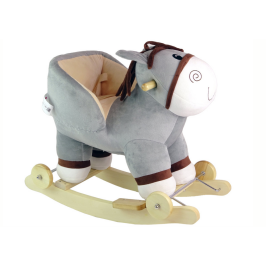 Ezelītis-šūpulis 49 cm 2in1 71717 Ezelītis-šūpulis 49 cm 2in1 71717