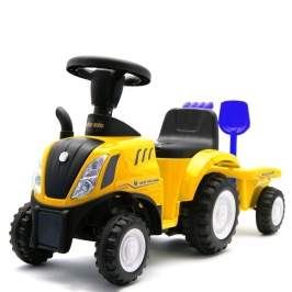 Traktors ar piekabi NEW HOLLAND yellow (45785)