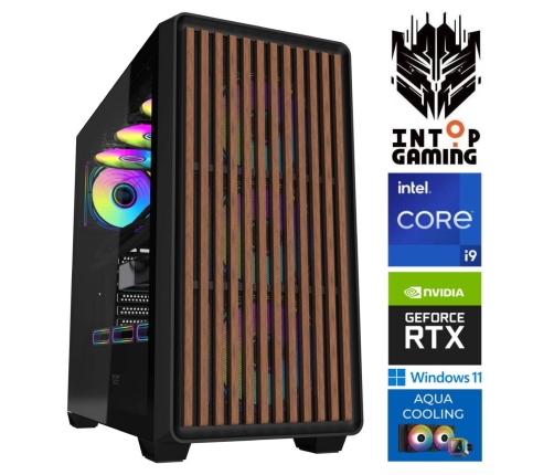 INTOP AQUA i9-14900KF 32GB DDR5 1TB SSD M.2 NVME+2TB RTX5070 12GB WIN11