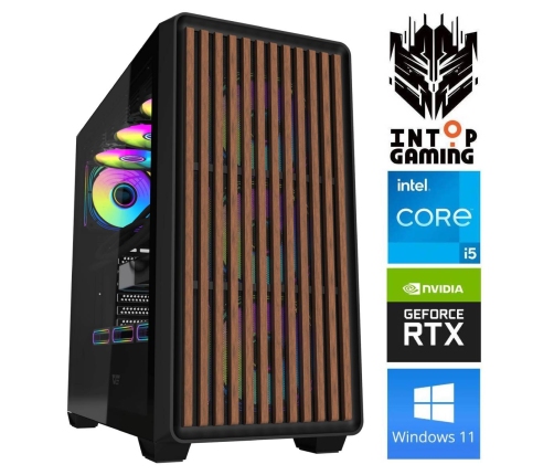 INTOP i5-14400F 64GB DDR5 1TB SSD M.2 NVME+2TB RTX5060Ti 16GB WIN11Pro