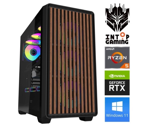 INTOP Ryzen 5 7500F 64GB DDR5 1TB SSD M.2 NVME RTX5060 8GB WIN11Pro