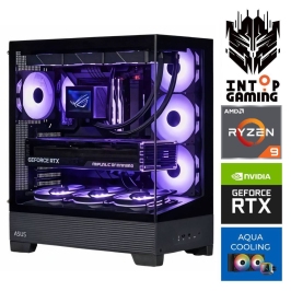INTOP AQUA Ryzen 9 9900x 32GB DDR5 1TB SSD M.2 NVME RTX5080 16GB
 no-OS