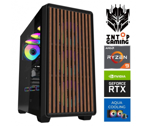 INTOP AQUA Ryzen 9 9900x 32GB DDR5 1TB SSD M.2 NVME+2TB RTX5080 16GB
 no-OS